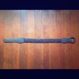 Dark brown waist belt